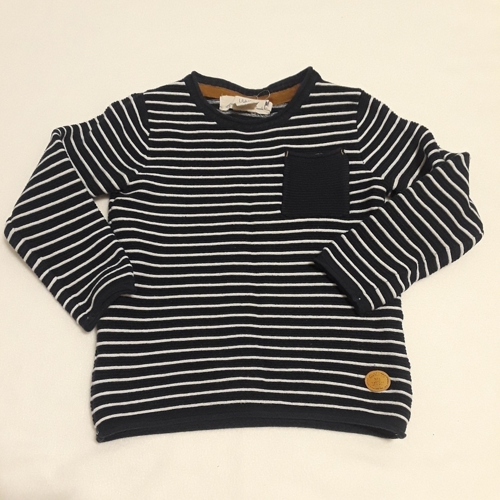 L.O.G.G by H&M striped kids sweater sz 2-4y
